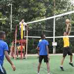 Inter House Volleyball competition